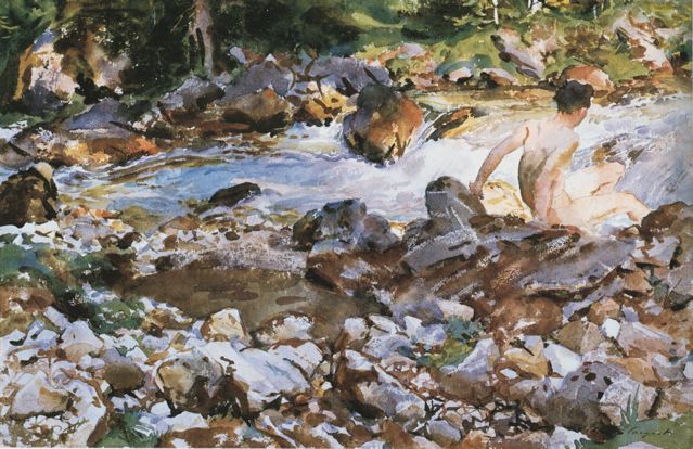 The beautiful light of transparent watercolours