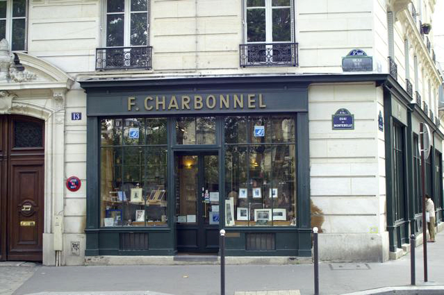 The Charbonnel store in Paris
