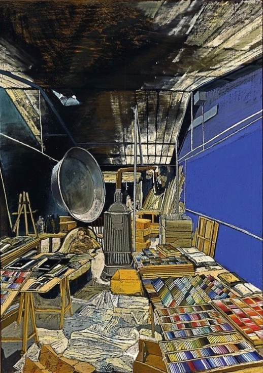 L'atelier de la rue de Crussol by Sam Szafran